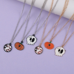 6 Styles The Nightmare Before Christmas Cartoon Anime Alloy Necklace