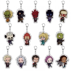 14 Styles Dorohedoro Cartoon Acrylic Anime Keychain