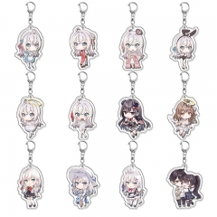12 Styles Alya Sometimes Hides Her Feelings in Russian Cartoon Acrylic Anime Keychain