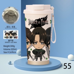 进击的巨人 白色咖啡杯