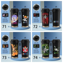 海贼王 黑色咖啡杯