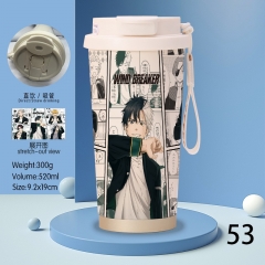 防风少年白色咖啡杯
