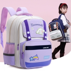 双肩包2025新款春季小众设计休闲洋气个性潮流简约潮流儿童背包