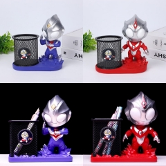 6 Styles Ultraman Cartoon Anime Pen Container