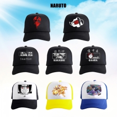 11 Styles Naruto Cartoon Anime Baseball Cap Hat