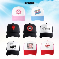 10 Styles K-POP Stray Kids Cartoon Anime Baseball Cap Hat