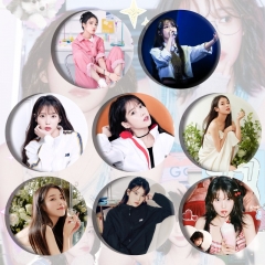 3 Styles 8pcs/set IU Cartoon Pin Anime Tinplate Brooch