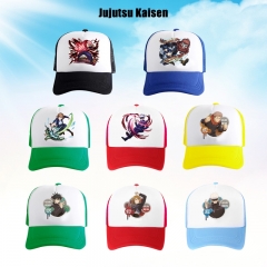 8 Styles Jujutsu Kaisen Cartoon Anime Baseball Cap Hat