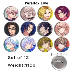 Paradox-Live-1动漫马口铁亮膜徽章胸章44mm徽章（12个1套）