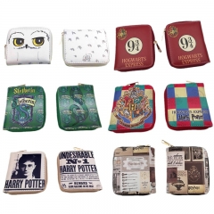 17 Styles Harry Potter Zipper Purse Short Anime Wallet