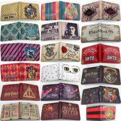 32 Styles Harry Potter Folding Purse Short Anime Wallet