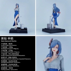 原神 黑钻 申鹤 GK 性感美女 盒装手办 高48cm 一箱1个