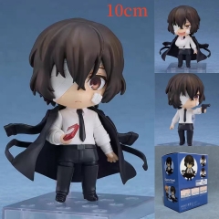 Nendoroid 10cm 2409# Bungo Stray Dogs Dazai Osamu Cartoon Anime PVC Figure