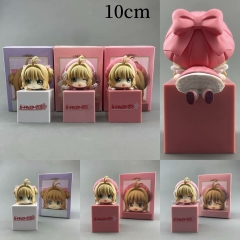优质版三款魔法少女小樱，木之本樱可爱趴趴公仔！高约10厘米！100个一箱，彩盒尺寸9X8X12CM 1