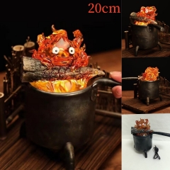 带电）心脏的火苗 火炉卡西法 可发光 手办模型，一件16个， 高约20cm，外盒尺寸：27.5X15.5X24cm 重量：1107g