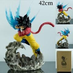 带电）发波超四悟空（可发光） 高约：42cm 重量：3.5kg（单个带外箱） 外箱尺寸：33X30X46.5 无彩盒 装箱：6pcs