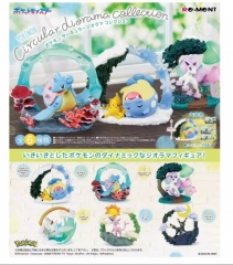 6pcs/set 10cm Pokemon Cartoon Anime PVC Figure Toy