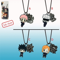 4 Styles Jujutsu Kaisen Cartoon Anime Necklace