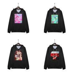 6 Styles DANDADAN Cartoon Anime Hooded Hoodie