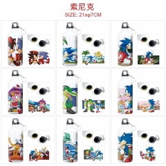 索尼克-12款 动漫全彩印花运动水壶杯子