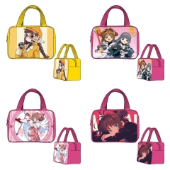 5 Styles Card Captor Sakura Cartoon Anime Thermal Insulation Bag