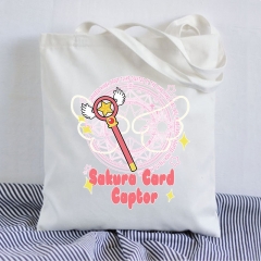 3 Styles Card Captor Sakura Cartoon Anime Canvas Shopping Bag