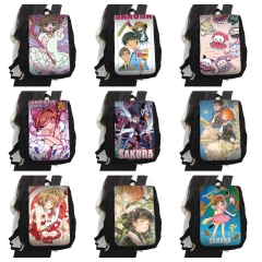 13 Styles Card Captor Sakura Cartoon Anime Backpack Bag