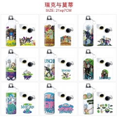 瑞克与莫蒂-10款 动漫全彩印花运动水壶杯子