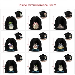12 Styles My Neighbor Totoro Cartoon Pattern Cap Anime Knitted Hat