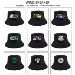 9 Styles Wind Breaker Fisherman Sun Hat Cap Anime Bucket Hat