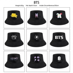 9 Styles K-POP BTS Bulletproof Boy Scouts Fisherman Sun Hat Cap Anime Bucket Hat