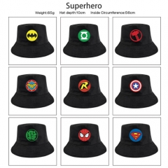 15 Styles  Superhero Fisherman Sun Hat Cap Anime Bucket Hat