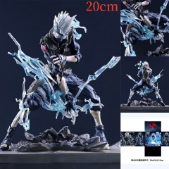 20cm Naruto Hatake Kakashi Cartoon Anime PVC Figure