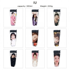 IU 20 动漫双层隔热随手杯水壶水杯350ML