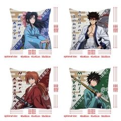 没有枕芯) 浪客剑心Ruroni Kenshin（Ruroni） 方抱枕系列