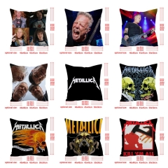 没有枕芯) Metallica乐队 方抱枕系列