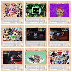 60*40*0.3cm 12 Styles Dandy's World Anime Mouse Pad