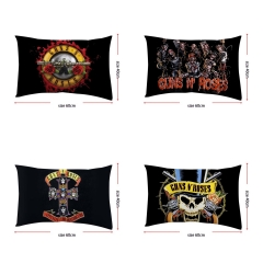 没有枕芯) Guns N' Roses枪炮与玫瑰乐队 长方形抱枕系列40*60cm
