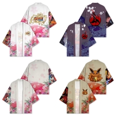 5 Styles Naruto Cartoon Anime Kimono Haori Cloak