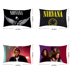 没有枕芯) 涅盘乐队Nirvana 长方形抱枕系列40*60cm