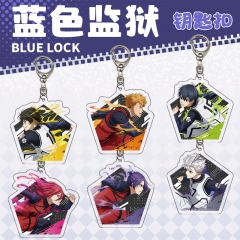 27 Styles Blue Lock Cartoon Anime Acrylic Keychain