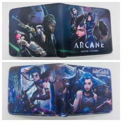 2 Styles League of Legends Cartoon Purse Anime Short Wallet