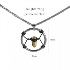 Cyberpunk Cartoon Anime Alloy Necklace