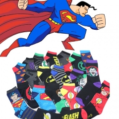5 Styles Superman Cotton Socks Cosplay Anime Long Socks