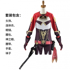 原神安柏cos服西风骑士团可爱风套装假发cosplay角色扮演动漫服装