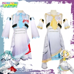 世界计划三周年 初音未来 镜音铃 cosplay 服动漫角色演出cos服装