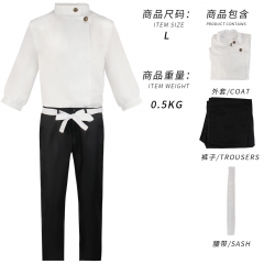 2023咒术回战 乙骨忧太cos服 舞台表演动漫服装乙骨忧太cos服