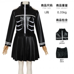 万圣节东京食尸鬼cos服雾岛董香皮衣款同款cosplay角色扮演服