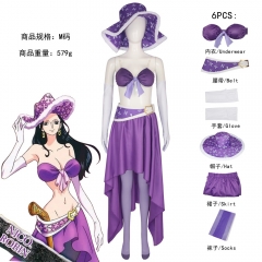 z妮可罗宾cos服15周年纪念套装cosplay海贼王cosplay裙子工厂现货
