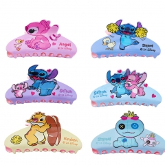 18 Styles Lilo & Stitch Cartoon Anime Acrylic Hair Claw Clip